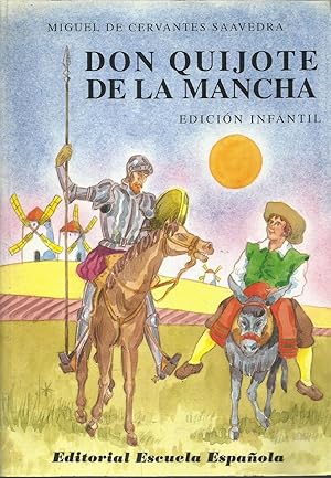 Image du vendeur pour Don Quijote de la Mancha (Edicin Infantil). mis en vente par TU LIBRO DE OCASION
