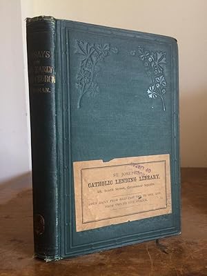 Imagen del vendedor de Essays on the Origin, Doctrines, and Discipline of the Early Irish Church a la venta por Temple Bar Bookshop