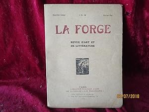 Image du vendeur pour LA FORGE - REVUE D'ART ET DE LITTRATURE N 12 de FEVRIER 1919 mis en vente par LA FRANCE GALANTE