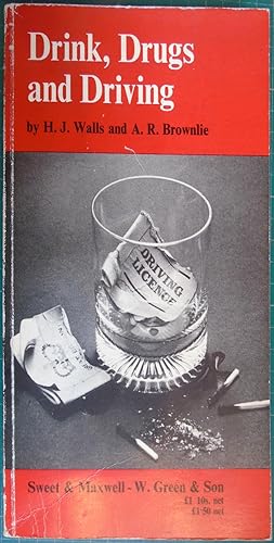 Bild des Verkufers fr Drink, Drugs and Driving zum Verkauf von Hanselled Books