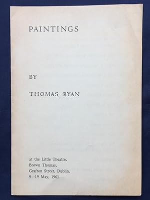 Paintings by Thomas Ryan at the Little Theatre, Brown Thomas, Grafton Street, Dublin 9-19-May, 19...