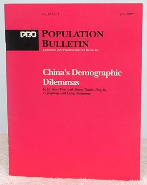 Bild des Verkufers fr Population Bulletin Vol. 47 No. 1 June 1992 China's Demographic Dilemmas zum Verkauf von Argyl Houser, Bookseller