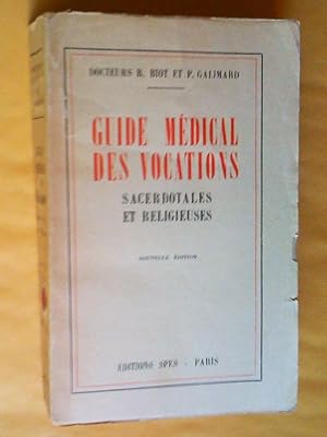 Image du vendeur pour Guide mdical des vocations sacerdotales et religieuses mis en vente par Claudine Bouvier