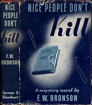 Imagen del vendedor de Nice People Don't Kill / A Mystery Novel (BIBLIOMYSTERY) a la venta por Cat's Curiosities