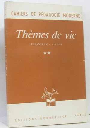 Seller image for Thmes de vie (enfant de 4  8 ans) for sale by crealivres