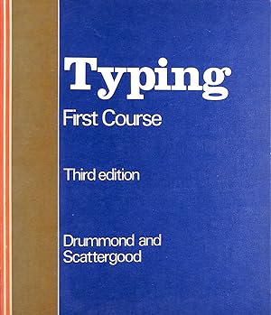 Imagen del vendedor de Gregg Typing: First Course a la venta por M Godding Books Ltd
