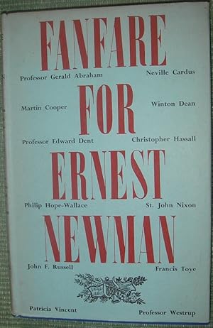 Imagen del vendedor de Fanfare for Ernest Newman a la venta por eclecticbooks