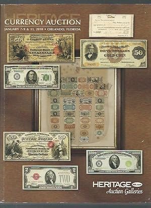 Seller image for Currency Auction #3508 January 7-9 & 11 with Prices Realized for sale by K. L. Givens Books