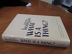 Immagine del venditore per What Is A Thing? venduto da Arroyo Seco Books, Pasadena, Member IOBA