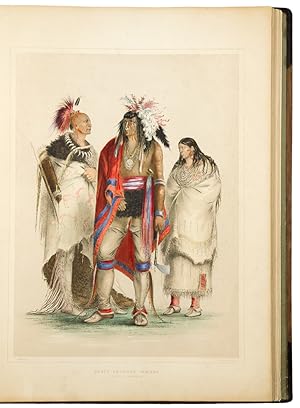 Catlin's North American Indian Portfolio. Hunting Scenes and Amusements of the Rocky Mountains an...