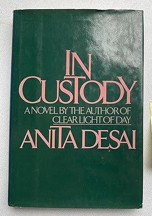 Seller image for In Custody for sale by Light and Shadow Books