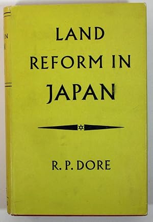 Imagen del vendedor de Land Reform in Japan a la venta por Light and Shadow Books