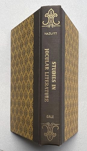 Imagen del vendedor de Studies in Jocular Literature : a Popular Subject More Closely Considered a la venta por Light and Shadow Books