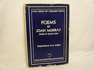 Seller image for Poems by Joan Murray 1917-1942 The Yale Series of Younger Poets for sale by curtis paul books, inc.