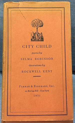 Seller image for City Child. Poems. for sale by Bryn Mawr Bookstore