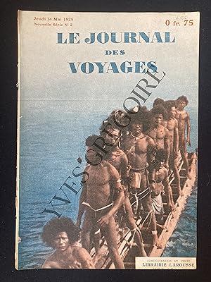LE JOURNAL DES VOYAGES-N°2-14 MAI 1925