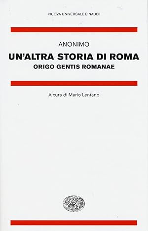 Immagine del venditore per Un'altra storia di Roma. Origo gentis Romanae. Testo latino a Fronte venduto da Pali
