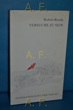 Bild des Verkufers fr Versuche zu sein. zum Verkauf von Antiquarische Fundgrube e.U.