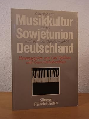 Bild des Verkufers fr Beitrge zur Musikkultur in der Sowjetunion und in der Bundesrepublik Deutschland zum Verkauf von Antiquariat Weber