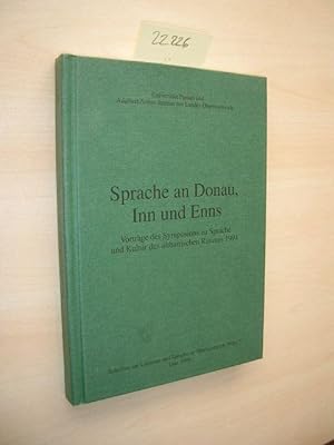 Bild des Verkufers fr Sprache an Donau, Inn und Enns. zum Verkauf von Klaus Ennsthaler - Mister Book