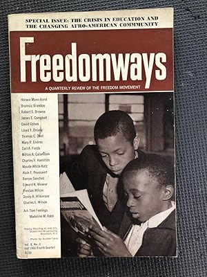 Imagen del vendedor de Freedomways; Quarterly Review of the Freedom Movement, Vol. 8, no. 4, Fall 1968 a la venta por Cragsmoor Books