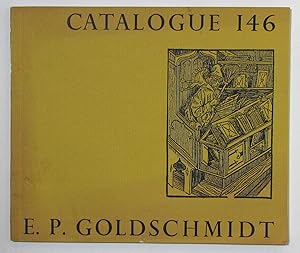 Imagen del vendedor de Collection of Books on a Variety of Subjects Including Early Medicine and Science : Goldschmidt Catalogue 146 a la venta por Light and Shadow Books