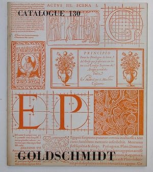 Imagen del vendedor de A Selection of Books in Various Fields of Knowledge : Goldschmidt Catalogue 130 a la venta por Light and Shadow Books