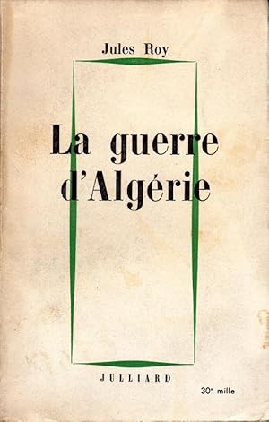 La guerre d'Algérie