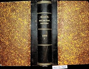 Jahrbücher für Classische Philologie. 16. Jahrgang 1870 oder der Jahnschen Jahrbücher für Philolo...