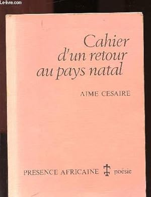 Image du vendeur pour CAHIER D'UN RETOUR AU PAYS NATAL mis en vente par Le-Livre