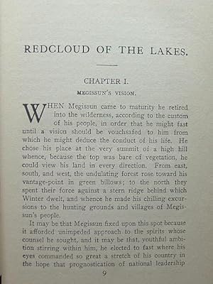 Imagen del vendedor de REDCLOUD OF THE LAKES a la venta por The Book Abyss