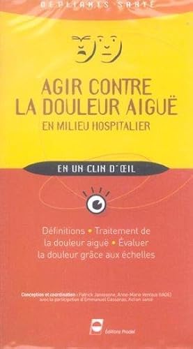 agir contre la douleur aigue en milieu hospitalier depliant sante en un clin d o