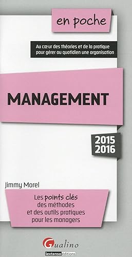 Seller image for management 2015-2016 for sale by Chapitre.com : livres et presse ancienne