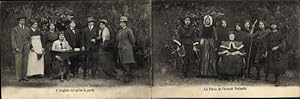 Image du vendeur pour Klapp Ansichtskarte / Postkarte Fte offerte par les lves de 4me Anne, 1. Mars 1914, L'Anglais tel qu'on le parle mis en vente par akpool GmbH