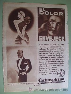 Antigua Hoja Publicidad - Old Sheet of Advertising : IRENE LÓPEZ HEREDIA Y MARIANO ASQUERINO