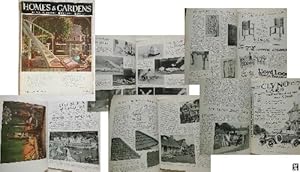 HOMES & GARDENS. Houses, Furniture, Equipment, Gardens. No 2, Vol 8, July 1926.