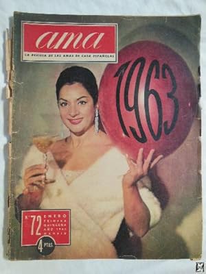 AMA. La Revista de las Amas de Casa Españolas. Núm 72 enero 1963