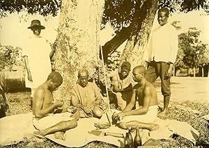 Madagascar Ceremony of Fatidrah Oath of Blood Old Photo Ramahandry 1910'