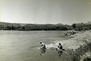 Madagascar Miandrivazo Mahajilo River Old Photo 1950