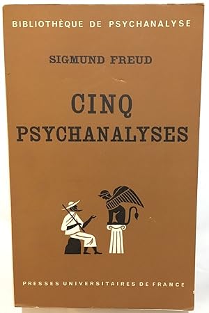 Image du vendeur pour Cinq psychanalyses mis en vente par librairie philippe arnaiz