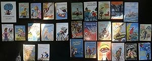 Seller image for Kinder- und Jugendbüchern aus den 50iger- und 60iger Jahren, 29 Bücher. U.a. "Nick der Seehund", Gullivers Reisen", "Die Schatzinsel", "Olle und Kari", "Robinson Crusoe", "Die Nacht der Gespenster" ; Förstergretel; Lilleg, Feuerfreund; der kleine Igel ; Bummi; Lux der Kriminalhund; u.a. for sale by ANTIQUARIAT Franke BRUDDENBOOKS