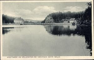 Immagine del venditore per Ansichtskarte / Postkarte Viechtach im Bayerischen Wald Niederbayern, Kraftwerk am Hllenstein venduto da akpool GmbH