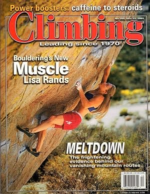 Immagine del venditore per Climbing [Magazine] No. 208; December 15, 2001 venduto da Clausen Books, RMABA