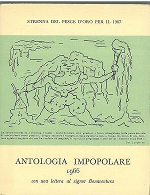 Antologia impopolare con una lettera al Signor Bonaventura