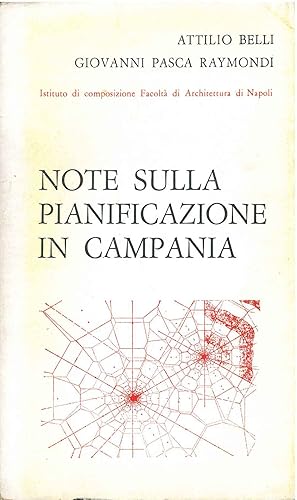 Note sulla pianificazione in Campania