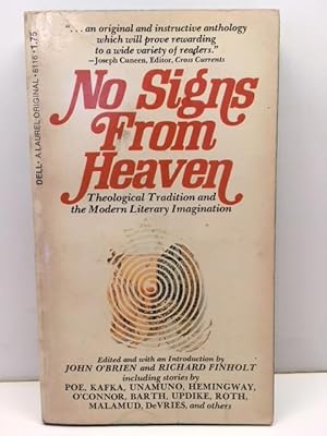 Seller image for No Signs from Heaven for sale by Great Expectations Rare Books