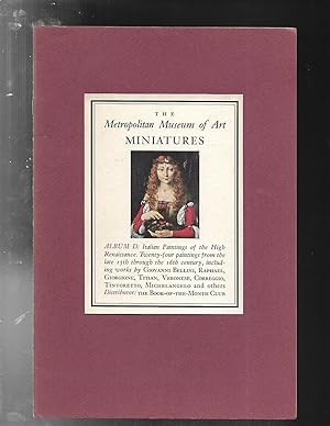 Seller image for METROPOLITIAN MUSEUM of ART MINIATURES for sale by ODDS & ENDS BOOKS