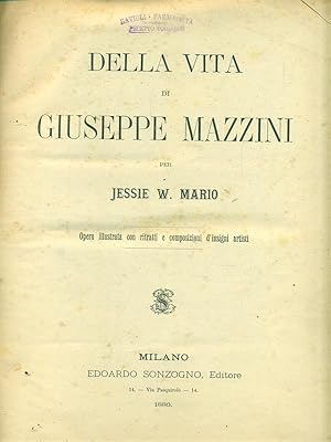 Della vita di Giuseppe Mazzini