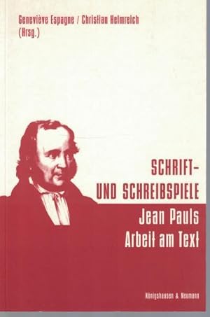 Image du vendeur pour Schrift- und Schreibspiele,Jean Pauls Arbeit am Text, mis en vente par Antiquariat Kastanienhof