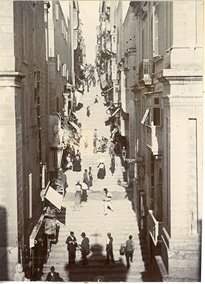 Malte, Malta, La Valletta, Santa Lucia street